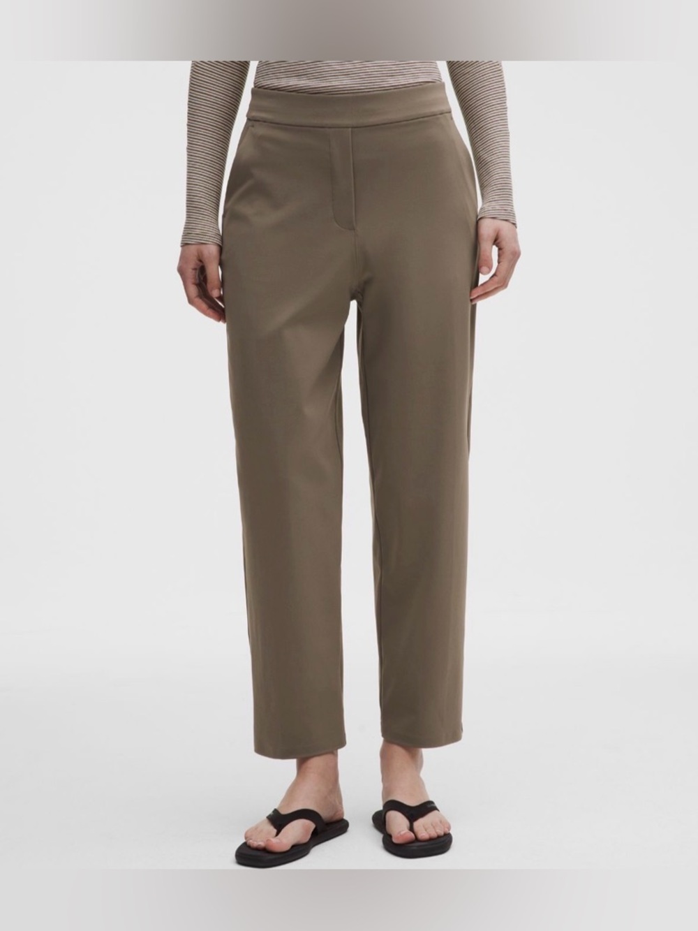 Lululemon Daydrift High-Rise Tapered Trouser *Short Nomad Sz Large NWT